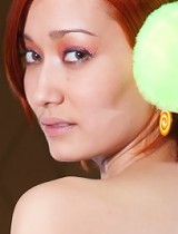 free asian gallery Redhead music lover getting...